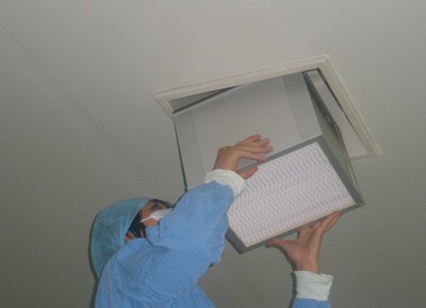 高效過濾器安裝 高效過濾器安裝